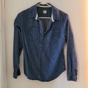TOMS pop over shirt XS